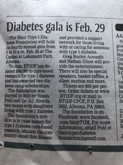 Read the Newspaper 2020 Gala Article